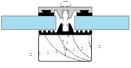 Пример монтажа монолитного поликарбоната с использованием уплотнителей, профилей из алюминия и древесины