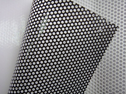 Cамоклеящаяся перфорированная ПВХ-пленка Cамоклеящаяся перфорированная ПВХ-пленка